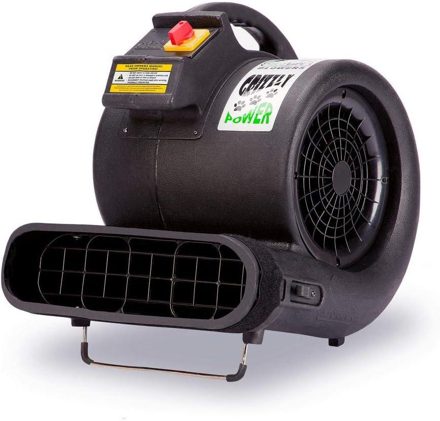 image:imageBAir Grizzly Gp1 1 HP 3550 CFM Air Grizzly Mover Carpet Dryer Floor Fan for Water Damage Restoration Equipment amp Pet Cage Dryer BlackBlack