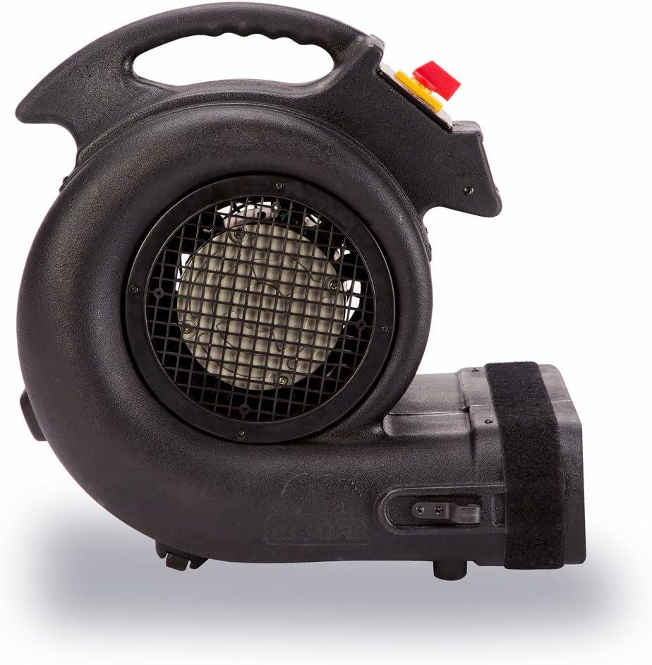 image:imageBAir Grizzly Gp1 1 HP 3550 CFM Air Grizzly Mover Carpet Dryer Floor Fan for Water Damage Restoration Equipment amp Pet Cage Dryer BlackBlack