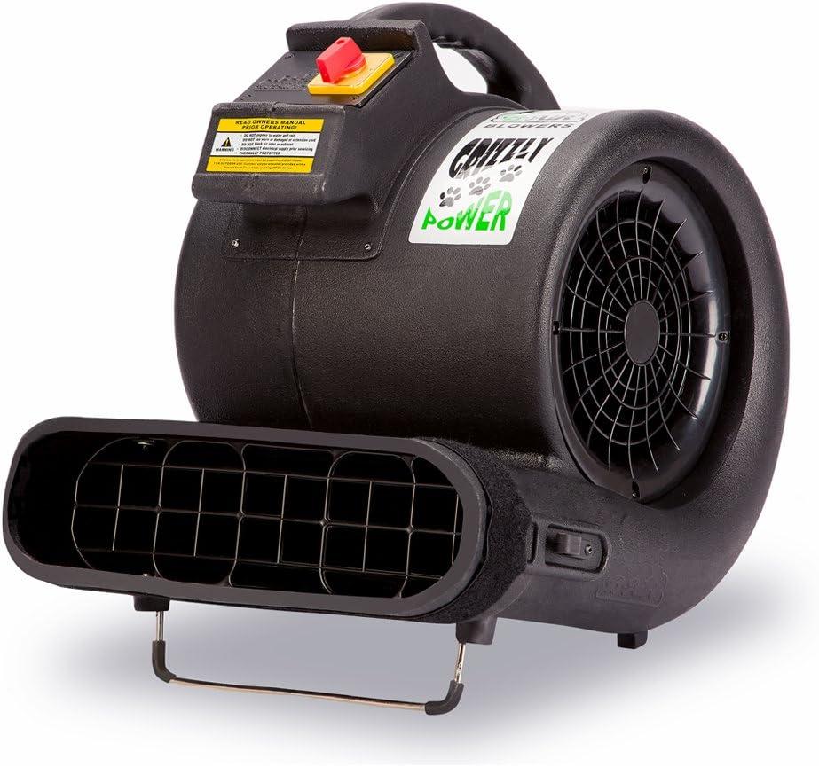 image:imageBAir Grizzly Gp1 1 HP 3550 CFM Air Grizzly Mover Carpet Dryer Floor Fan for Water Damage Restoration Equipment amp Pet Cage Dryer BlackBlack