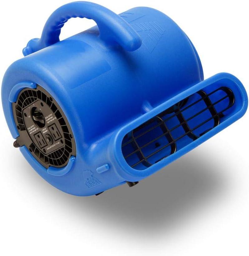 image:imageBAir VP25 14 HP 900 CFM Air Mover for Water Damage Restoration Equipment Carpet Dryer Floor Blower Fan Home and Plumbing Use BlueBlue