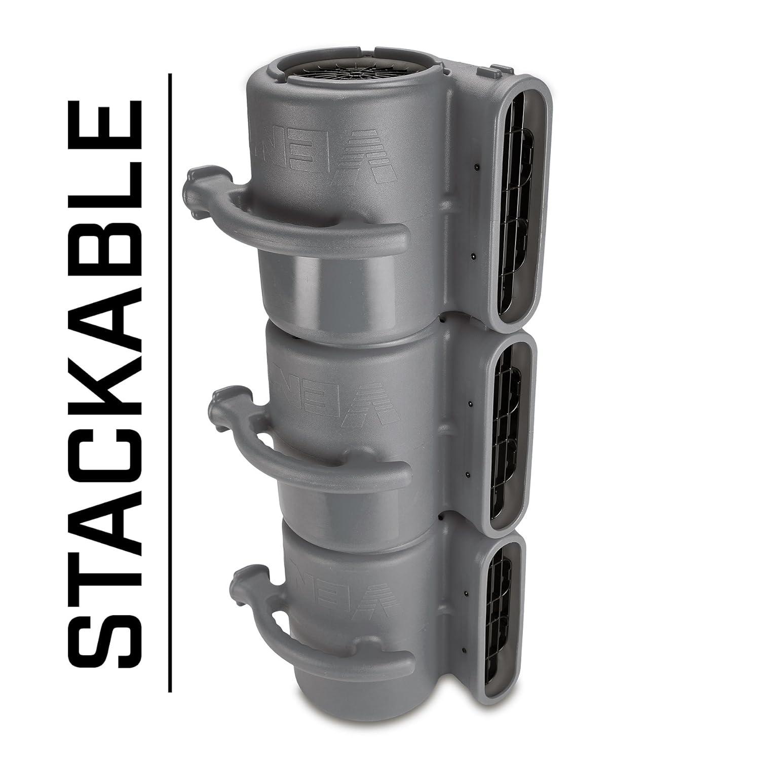 image:imageBAir VP50 12 HP 2950 CFM Air Mover for Janitorial Water Damage Restoration Equipment Stackable Carpet Dryer Floor Blower Fan Water Damage Equipment Grey