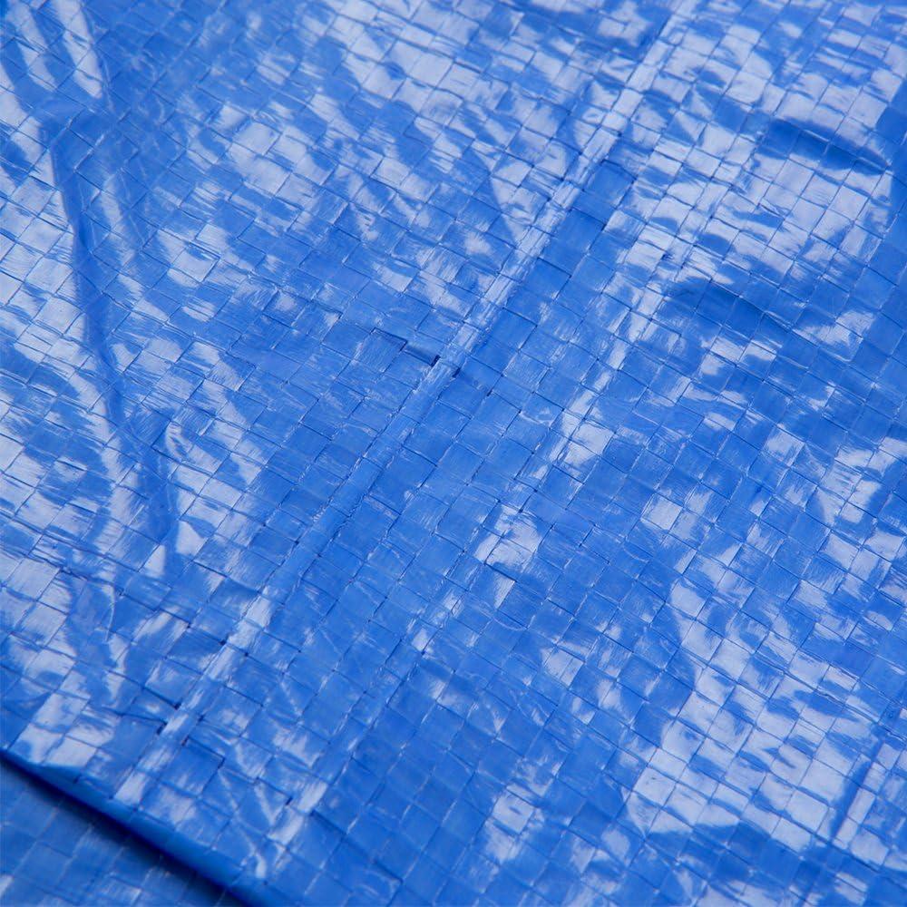 image:imageGrizzly Tarps by BAir 20 x 30 Large MultiPurpose Waterproof Heavy Duty Poly Tarp with Grommets Every 36 8x8 Weave 5 Mil Thick for Home Boats Cars Camping Protective Cover Blue6X8